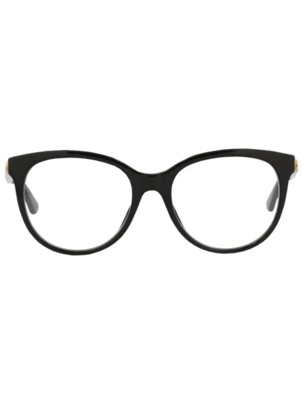 New Gucci Womens Round/Oval Black Multicolor Transparent Fashion Designer Eyegla